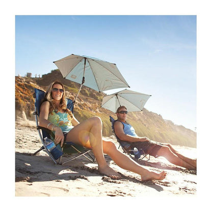 Sport Brella Beach Chair - Aqua Blue