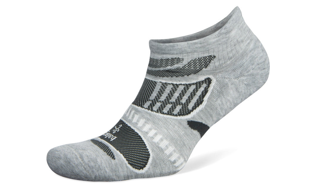 Balega UltraLight No Show - Grey / White