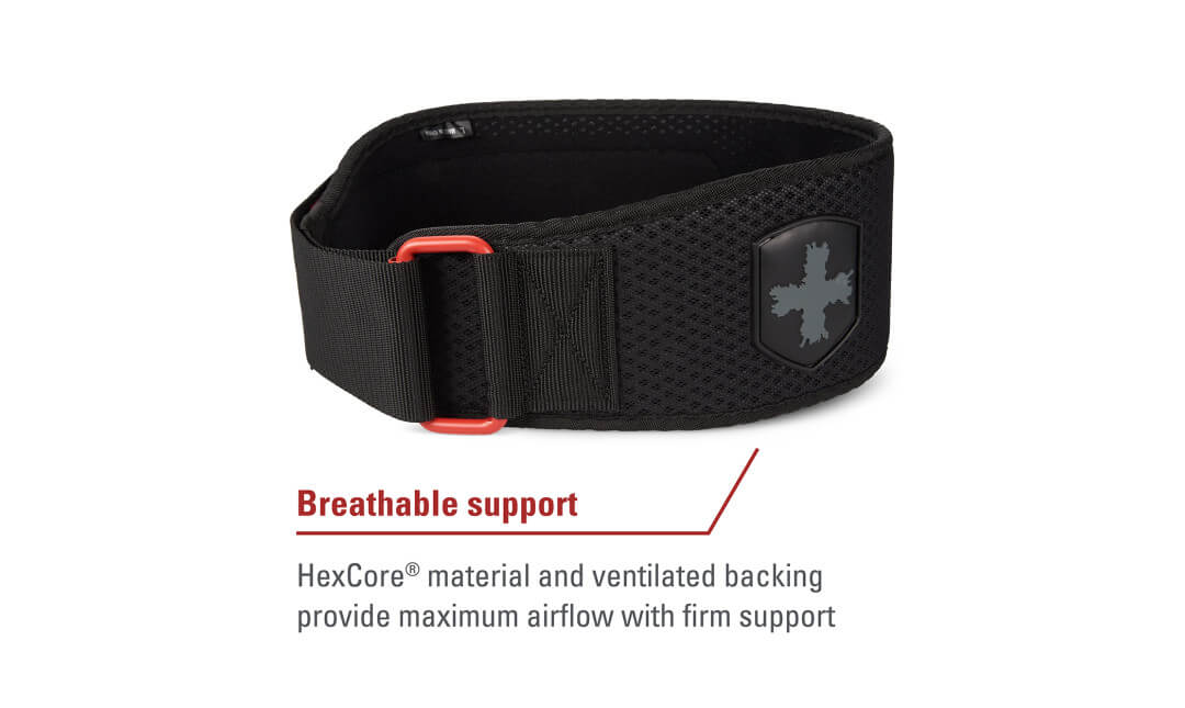 Harbinger Men's Hexcore Belt - Red