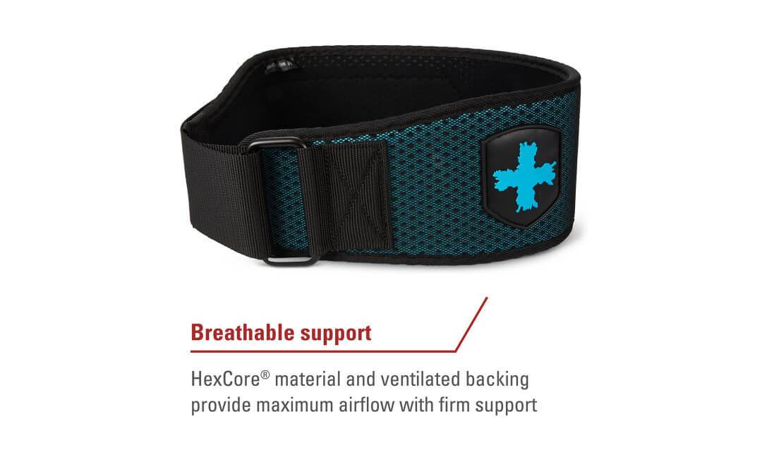 Harbinger Women's Hexcore Belt - Light Blue