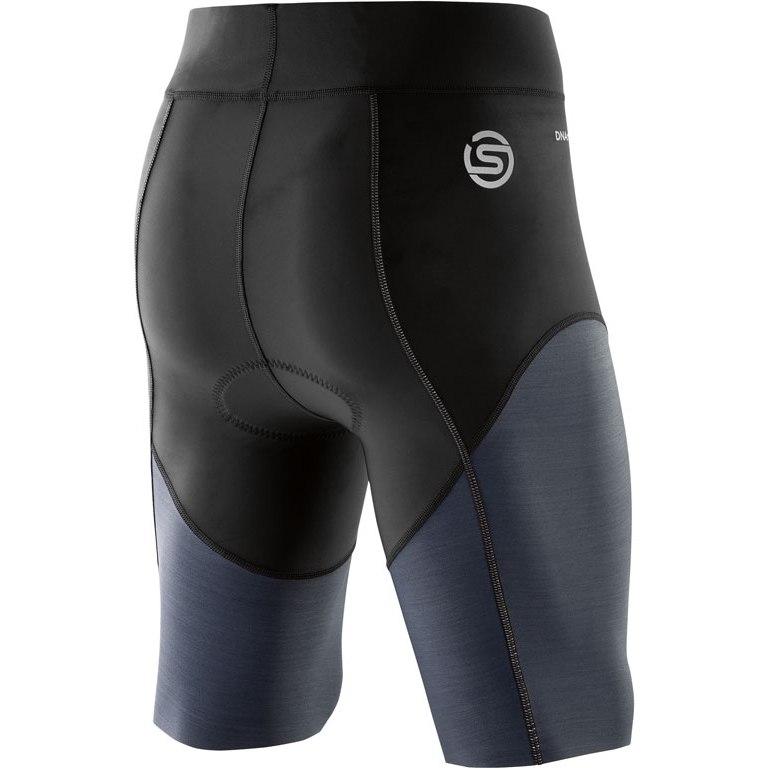 SKINS Men's DNAMIC Triathlon 1/2 Tights - Black/Carbon