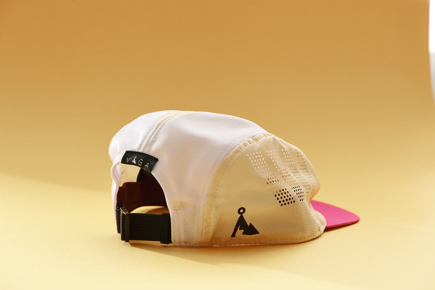 VAGA Feather Racing Cap - Poster Pink/Pale Yellow/White/Bordo