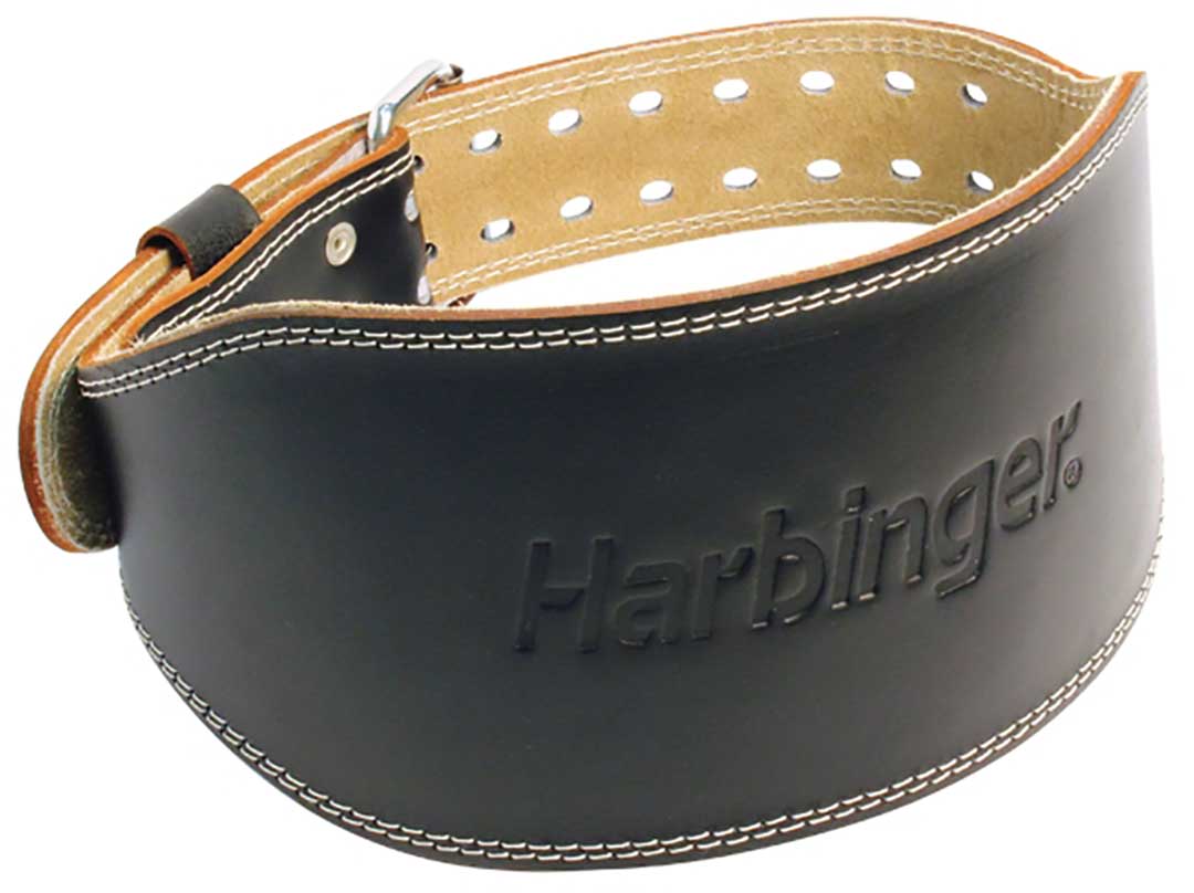 Harbinger 6inch Padded Leather Belt
