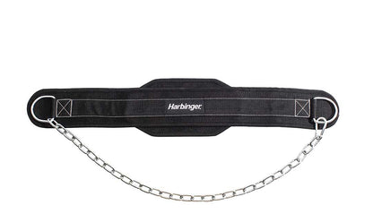 Harbinger PolyPro Dip Belt - Black Gunmetal Chain