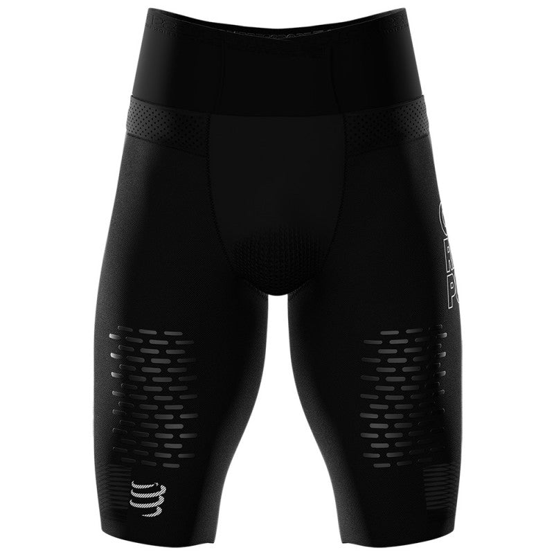 COMPRESSPORT UNISEX TRAIL RUNNING UNDER CONTROL SHORT - BLACK