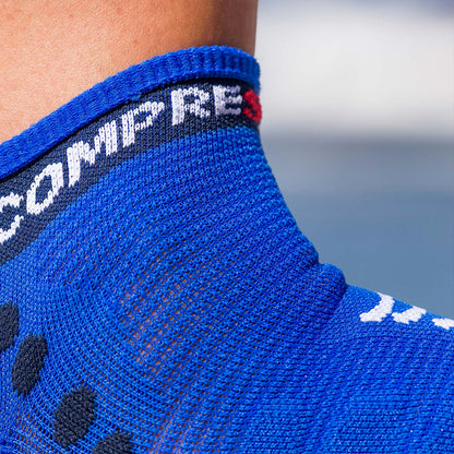 COMPRESSPORT PRO RACING SOCKS V3.0 RUN LOW BLUE LOLITE