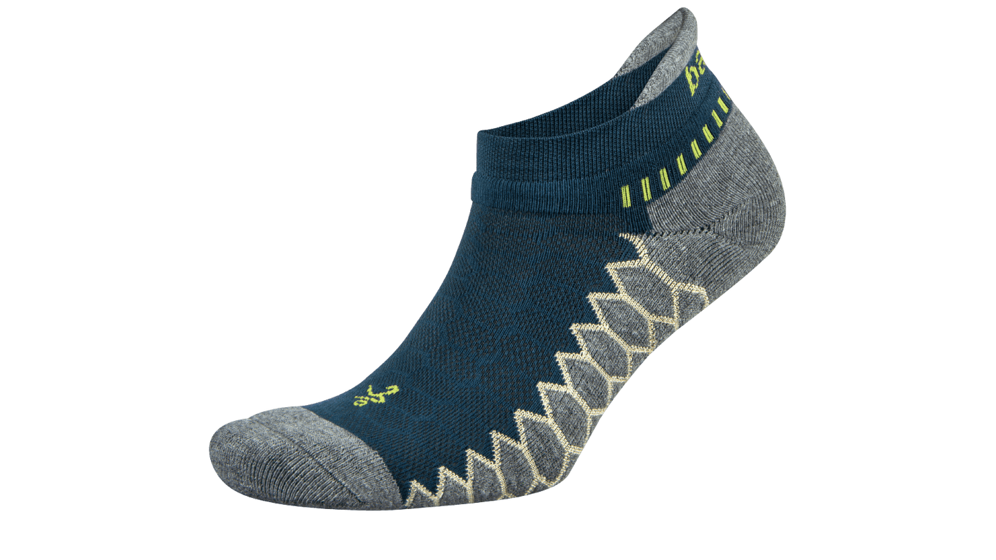 Balega Silver No Show - Legion Blue / Grey