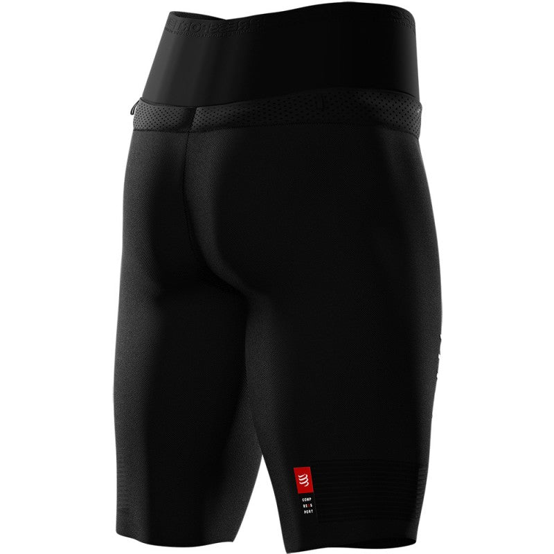 COMPRESSPORT UNISEX TRAIL RUNNING UNDER CONTROL SHORT - BLACK