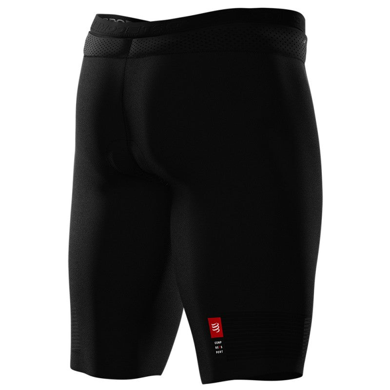 COMPRESSPORT UNISEX TRIATHLON UNDER CONTROL SHORT - BLACK