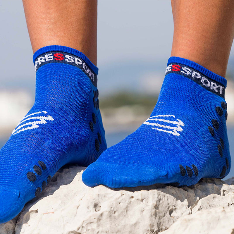 COMPRESSPORT PRO RACING SOCKS V3.0 RUN LOW BLUE LOLITE