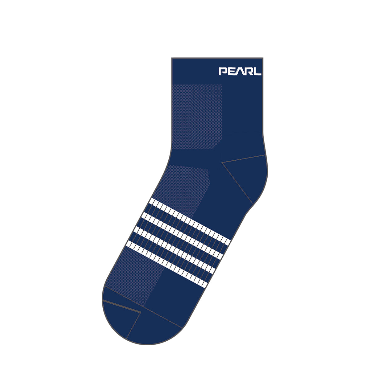 Pearl Izumi Unisex's Coolness Socks - Abyss (46-3)