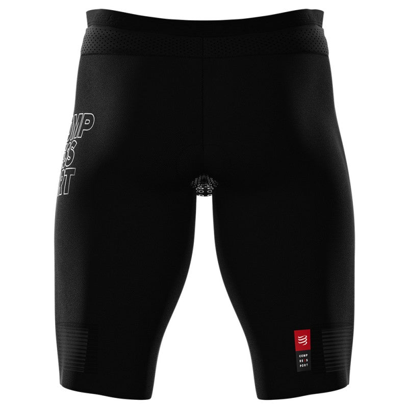 COMPRESSPORT UNISEX TRIATHLON UNDER CONTROL SHORT - BLACK