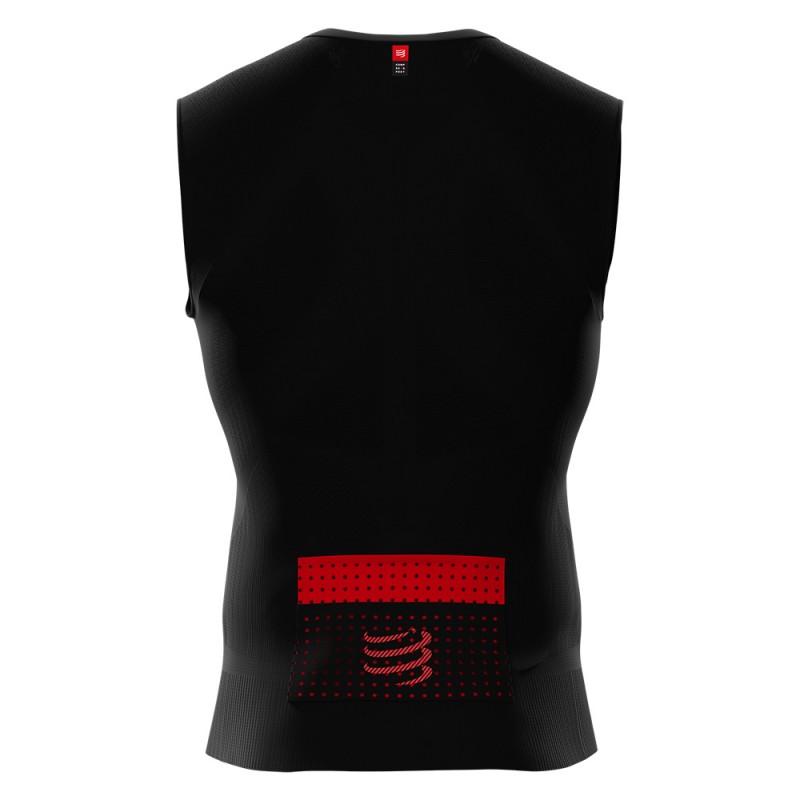 Compressport Unisex's Trail Running Postural Tank Top - Black