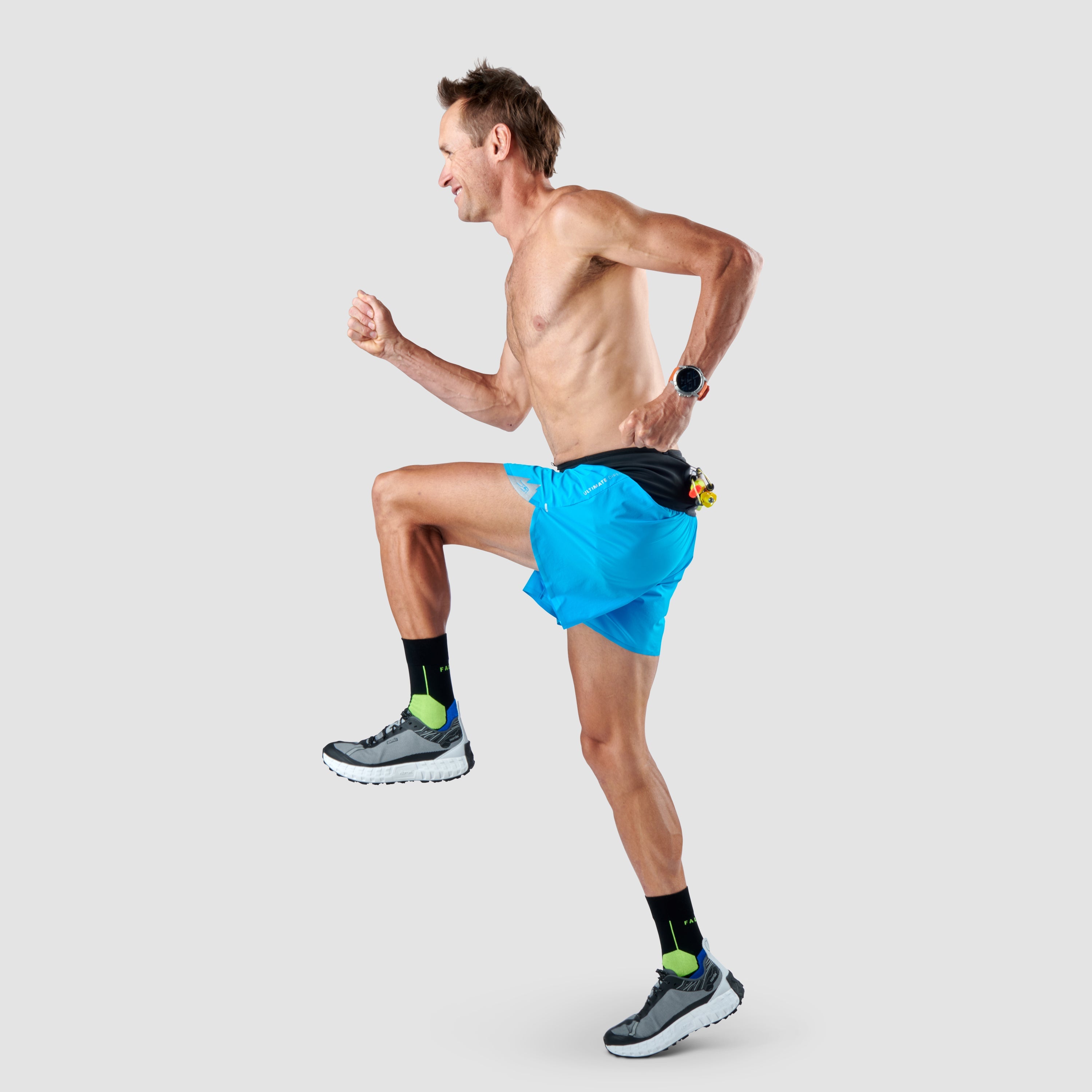 Ultimate Direction Men's Jason Schlarb Short - Turquoise