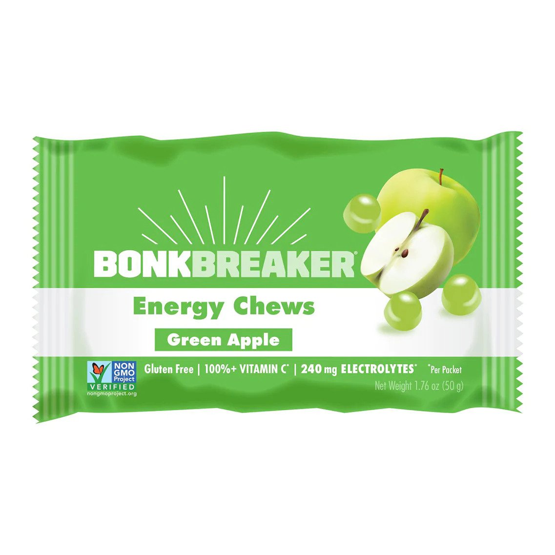 Bonk Breaker GREEN APPLE ENERGY CHEWS