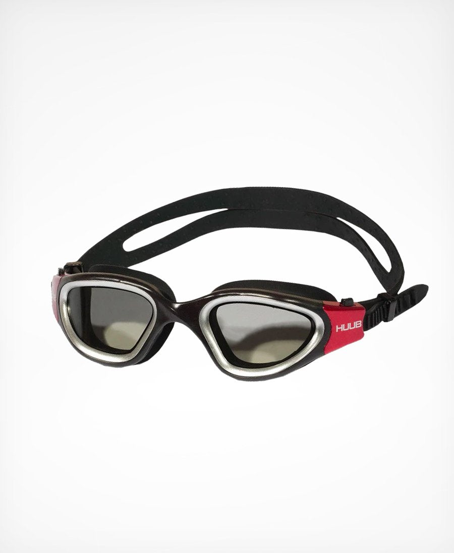 Huub Aphotic Swim Goggle -  Black/Red Photochromic