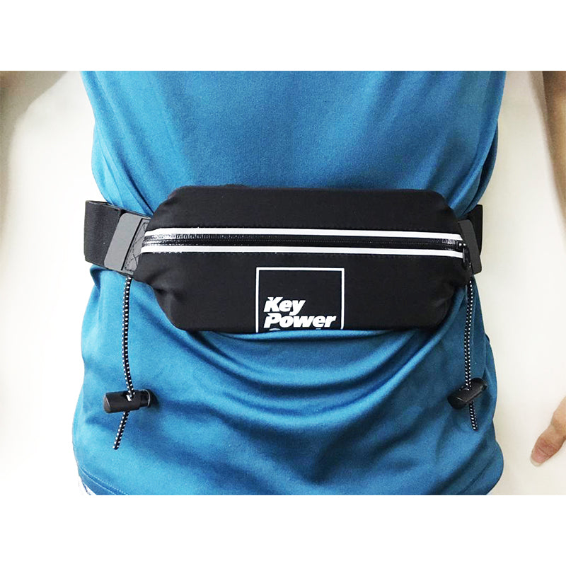 Running Waist Belt With Bib Holder
