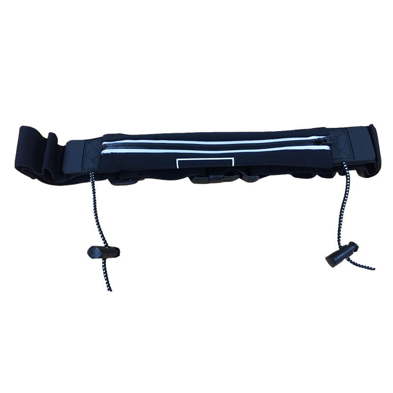 Running Waist Belt With Bib Holder