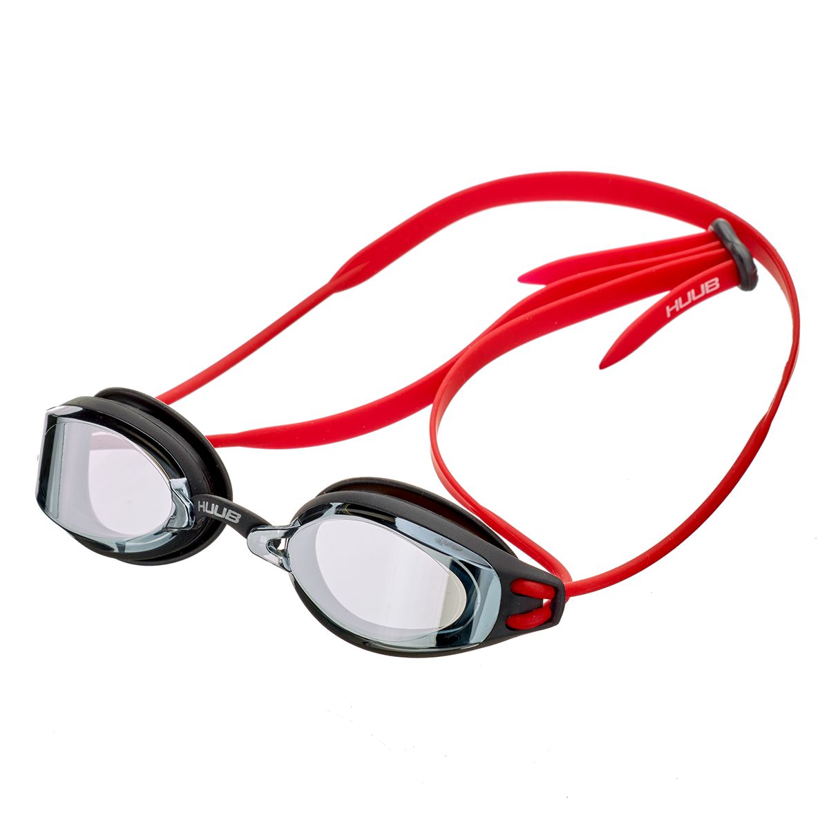 Huub Brownlee Goggle 2 - Black/Red w/Light Smoke Mirror