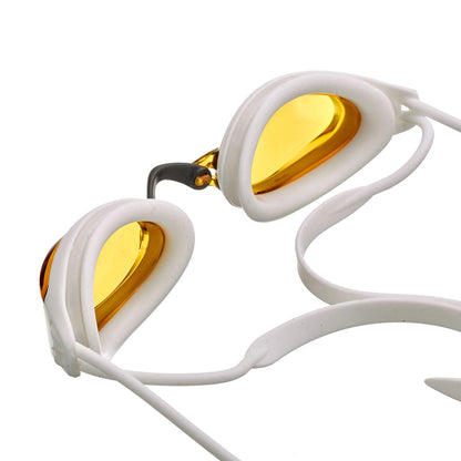 Huub Brownlee Goggle 2 - White/Yellow Mirror