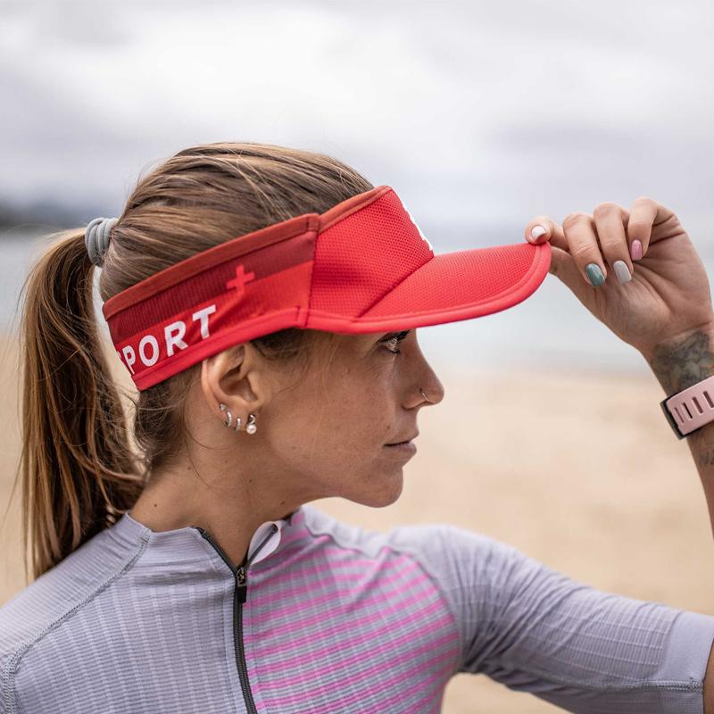 COMPRESSPORT VISOR ULTRALIGHT - RED