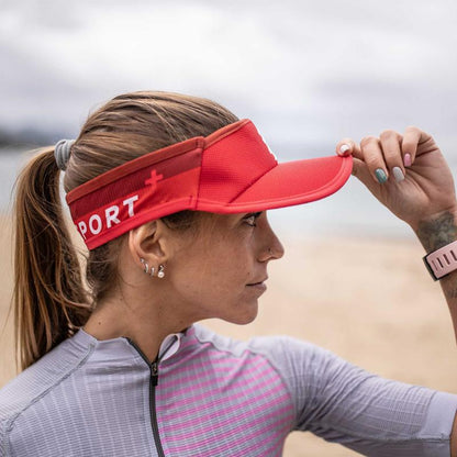 COMPRESSPORT VISOR ULTRALIGHT - RED
