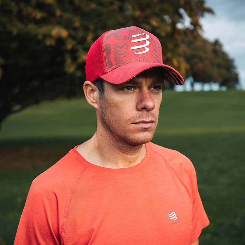 COMPRESSPORT TRUCKER CAP - RED CLAY
