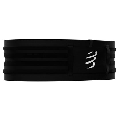 COMPRESSPORT ANTI-BOUNCE FREE BELT PRO W/POLE HOLDER - BLACK