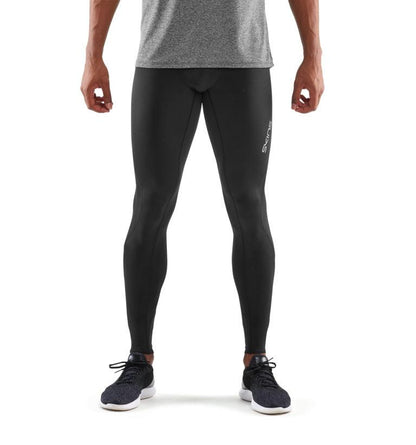 SKINS DNAMIC MENS LONG TIGHTS BLACK/SILVER