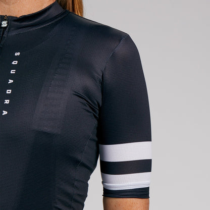 Squadra Women's PRO CYCLE AERO JERSEY - NERO