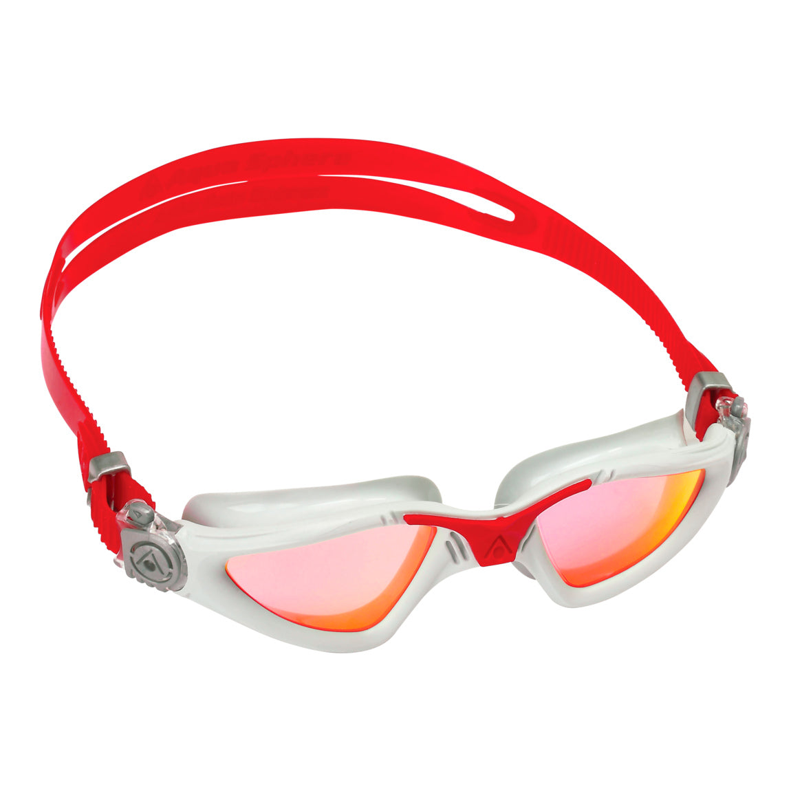Aqua Sphere Kayenne.A - Grey/Red:Red Titanium Mirrored