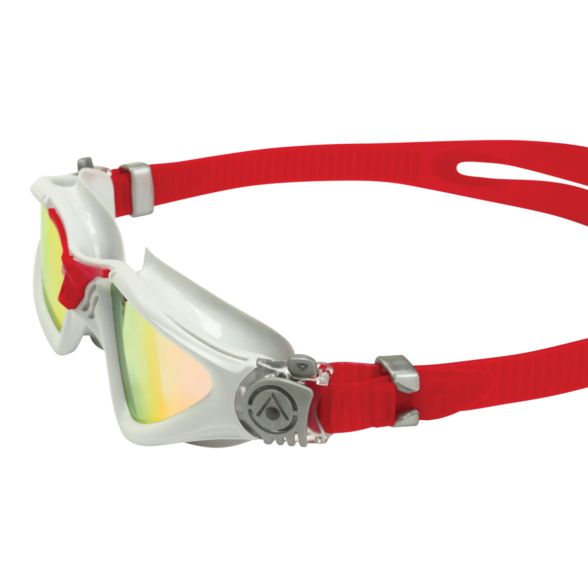 Aqua Sphere Kayenne.A - Grey/Red:Red Titanium Mirrored