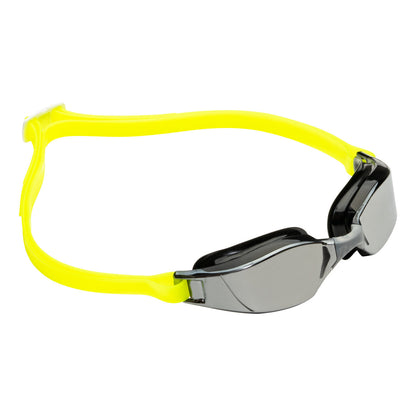 Michael Phelps Xceed.A - BLK/BLK/YLW:Silver Titanium Mirrored