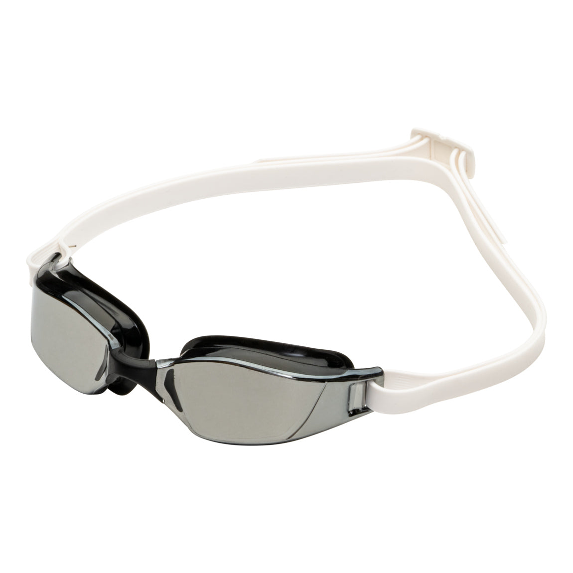 Aqua Sphere Xceed.A - BLK/BLK/White:Silver Titanium Mirrored