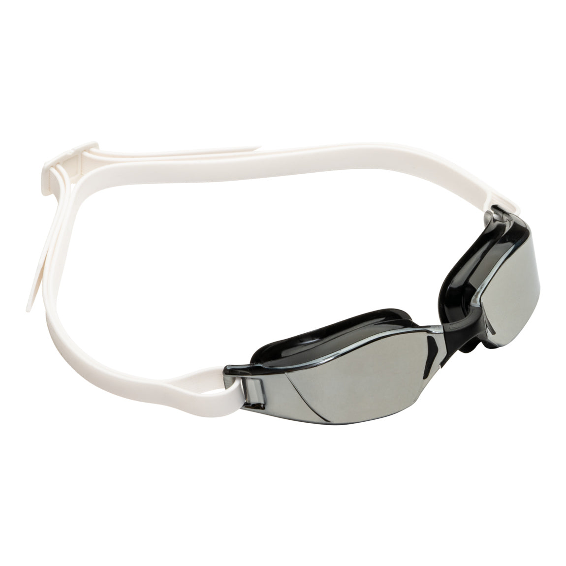 Aqua Sphere Xceed.A - BLK/BLK/White:Silver Titanium Mirrored