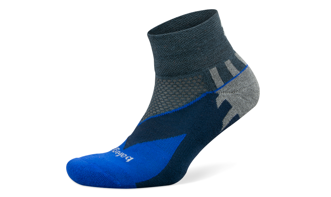 Balega Enduro Quarter - Charcoal/Cobalt