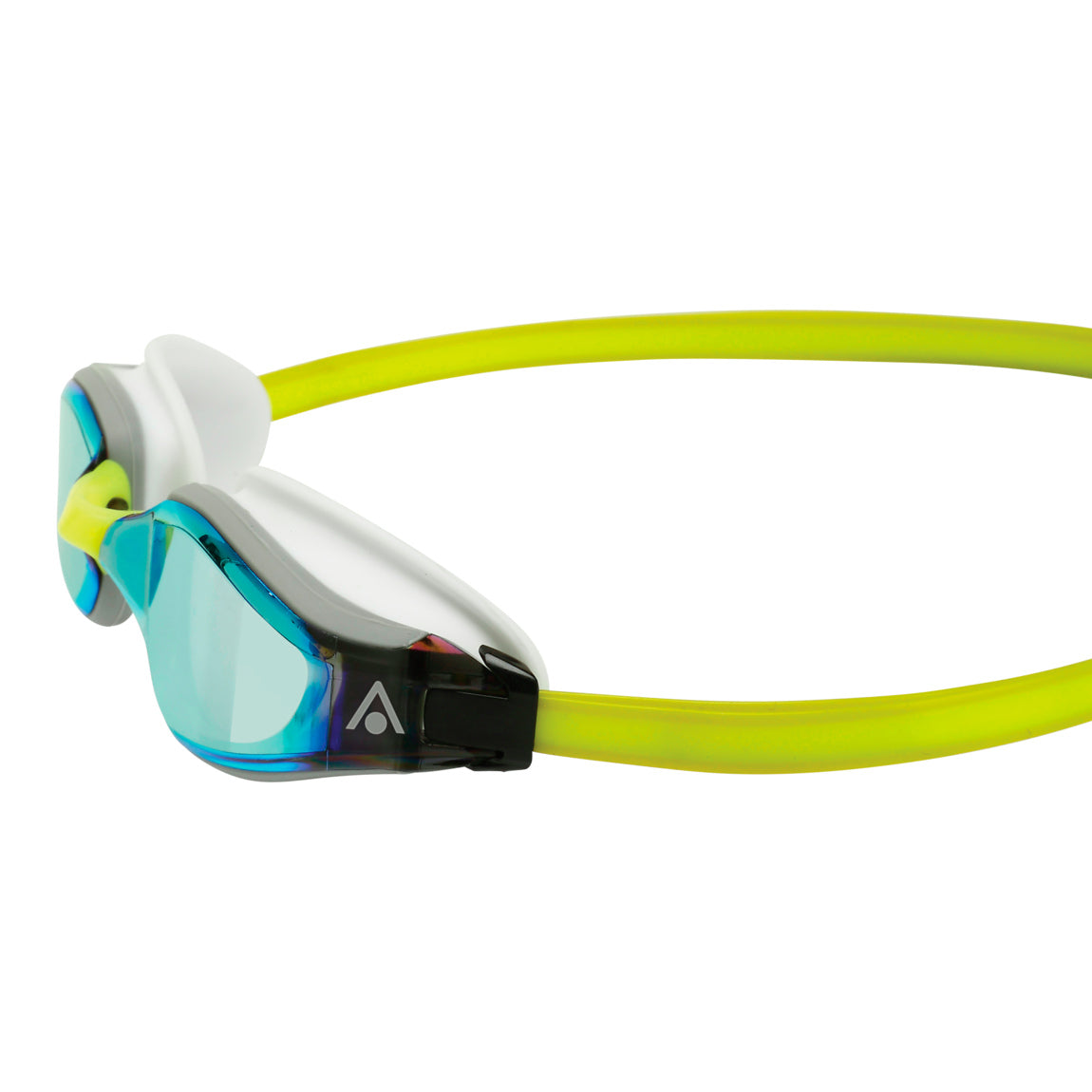 Aqua Sphere Fastlane.A - White/Yellow:Yellow Titanium Mirrored