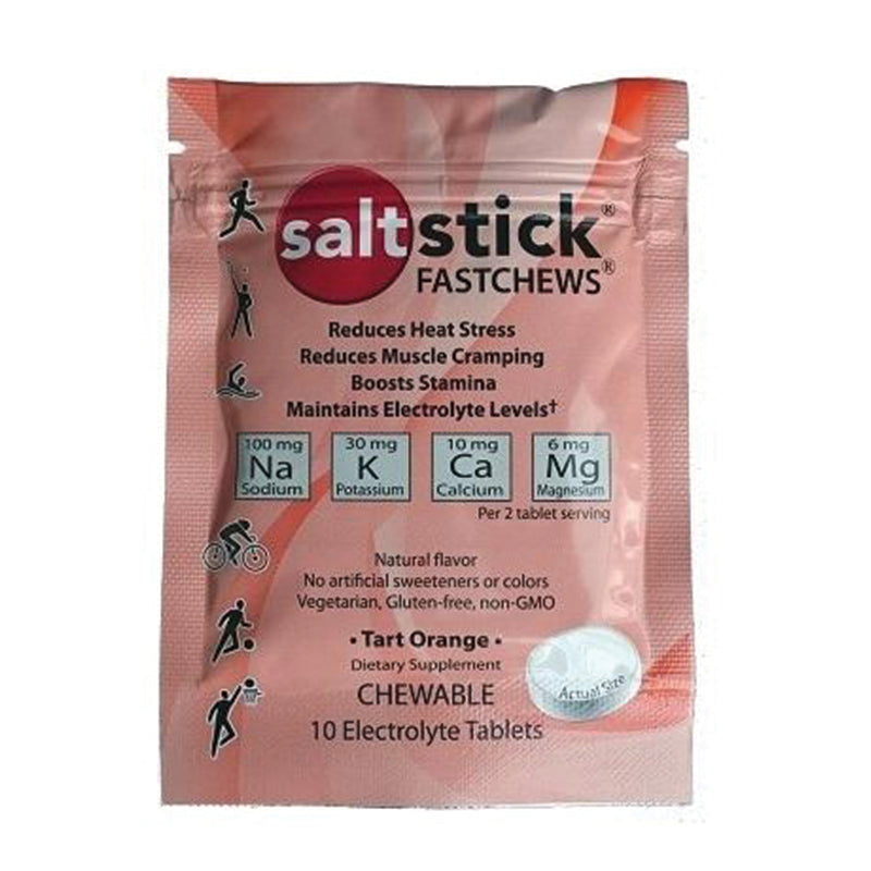 Saltstick Fastchew - 10 Chewable - Orange