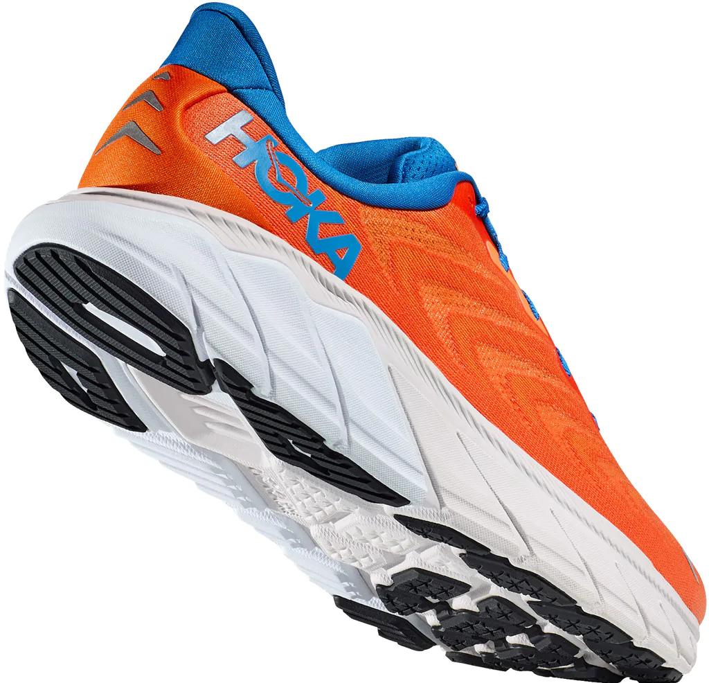 HOKA Men's Arahi 6 WIDE - Vibrant Orange/Coastal Sky