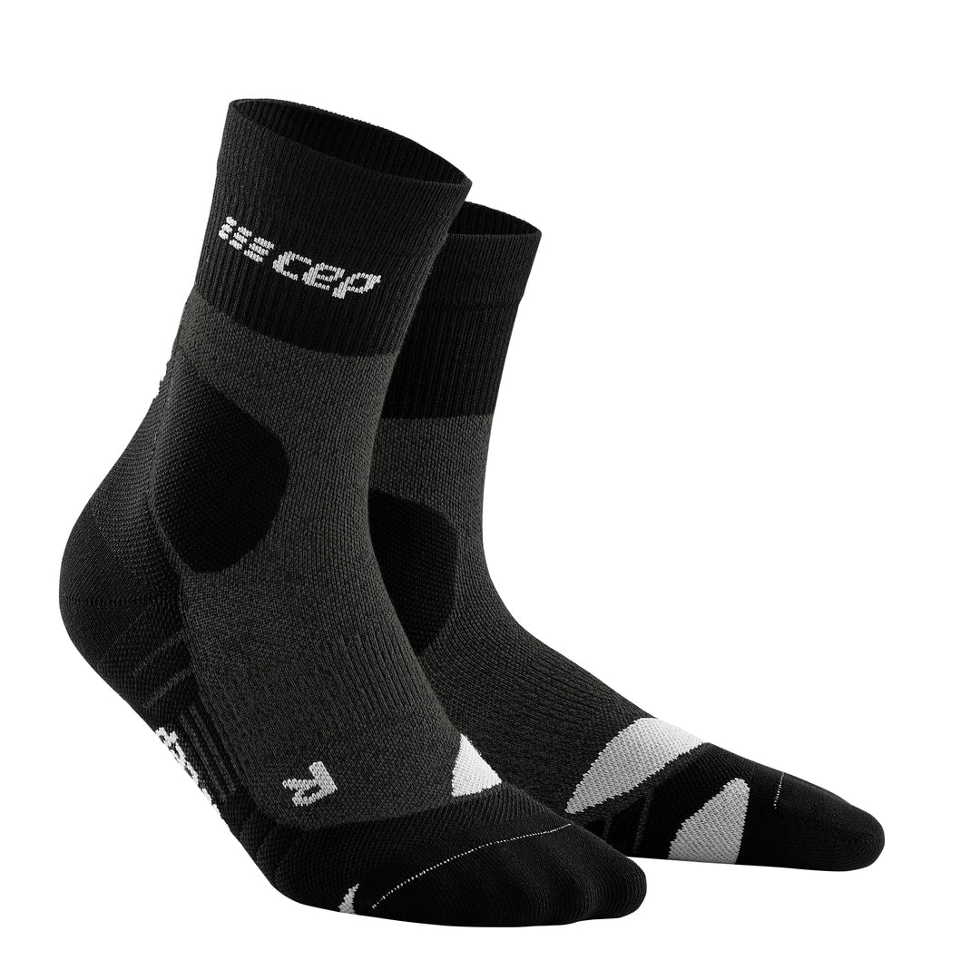 CEP Men's Hiking Merino Mid-Cut Socks - Stone Grey/Grey ( WP3CA4 )