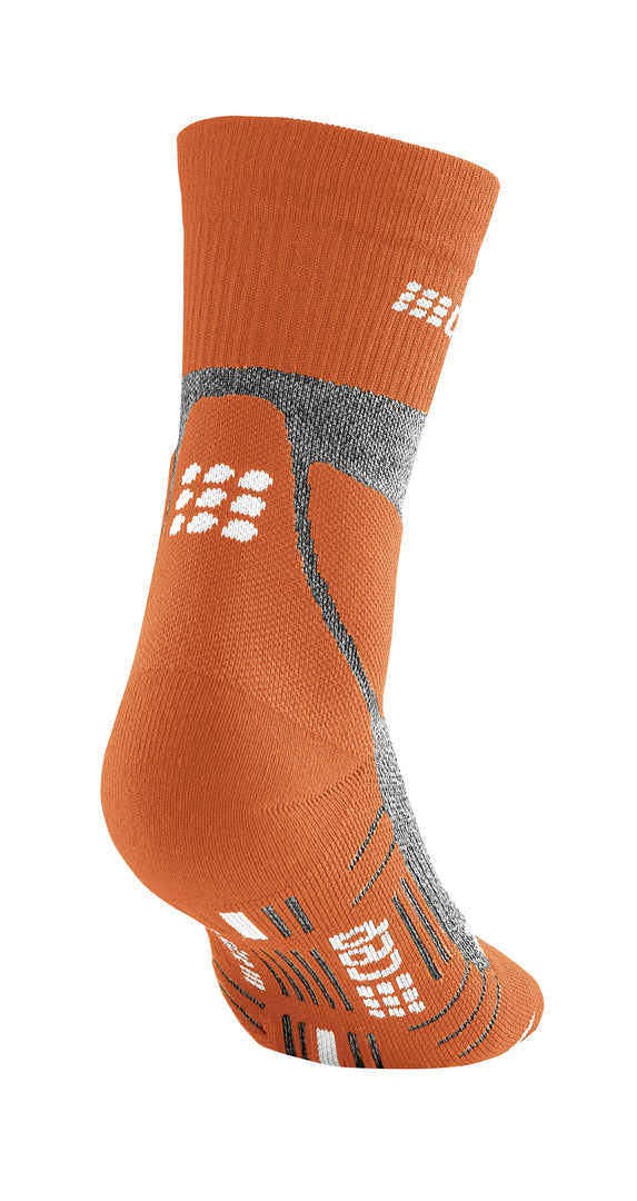 CEP Men's Hiking Merino Mid-Cut Socks - Sunset/Grey ( WP3CB4 )