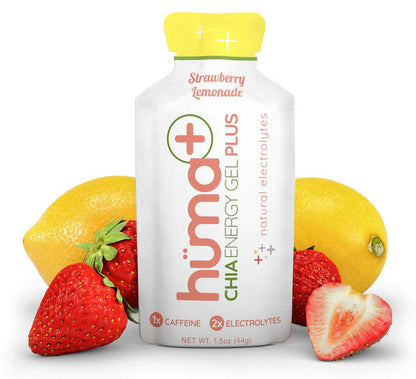 Huma Gel Plus - Strawberry Lemonade + Electrolytes + Caffeine