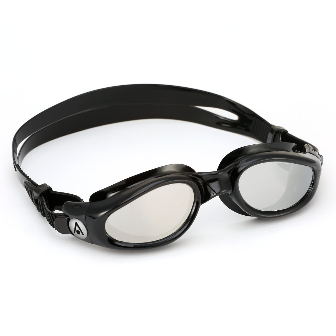 Aqua Sphere Kaiman.A - BLK/BLK:Silver Titanium Mirrored