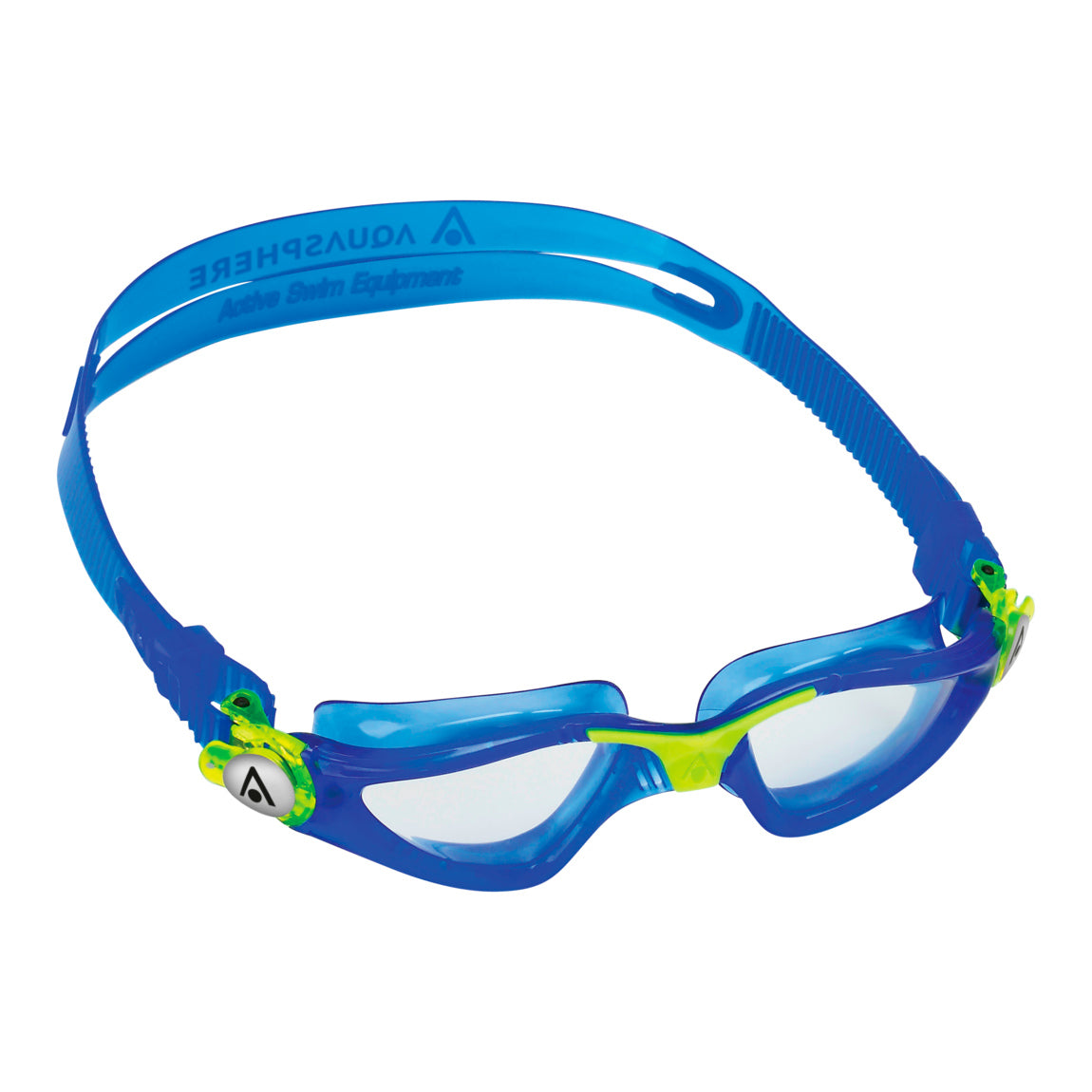Aqua Sphere Kayenne JR.A - Blue/Yellow:Clear Lens - EP3014007LC