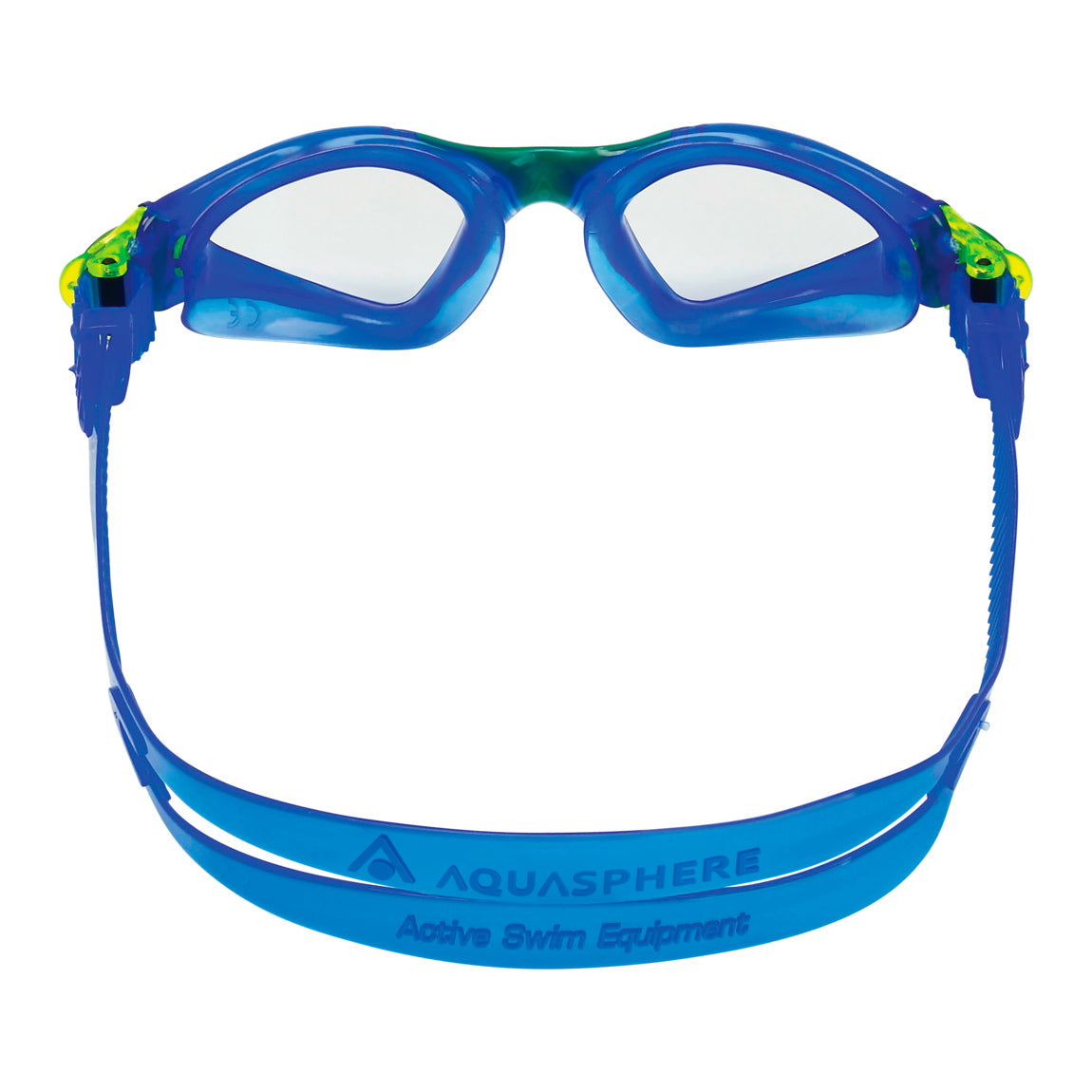Aqua Sphere Kayenne JR.A - Blue/Yellow:Clear Lens - EP3014007LC