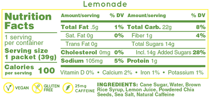 Huma Gel - Lemonade Caffeine