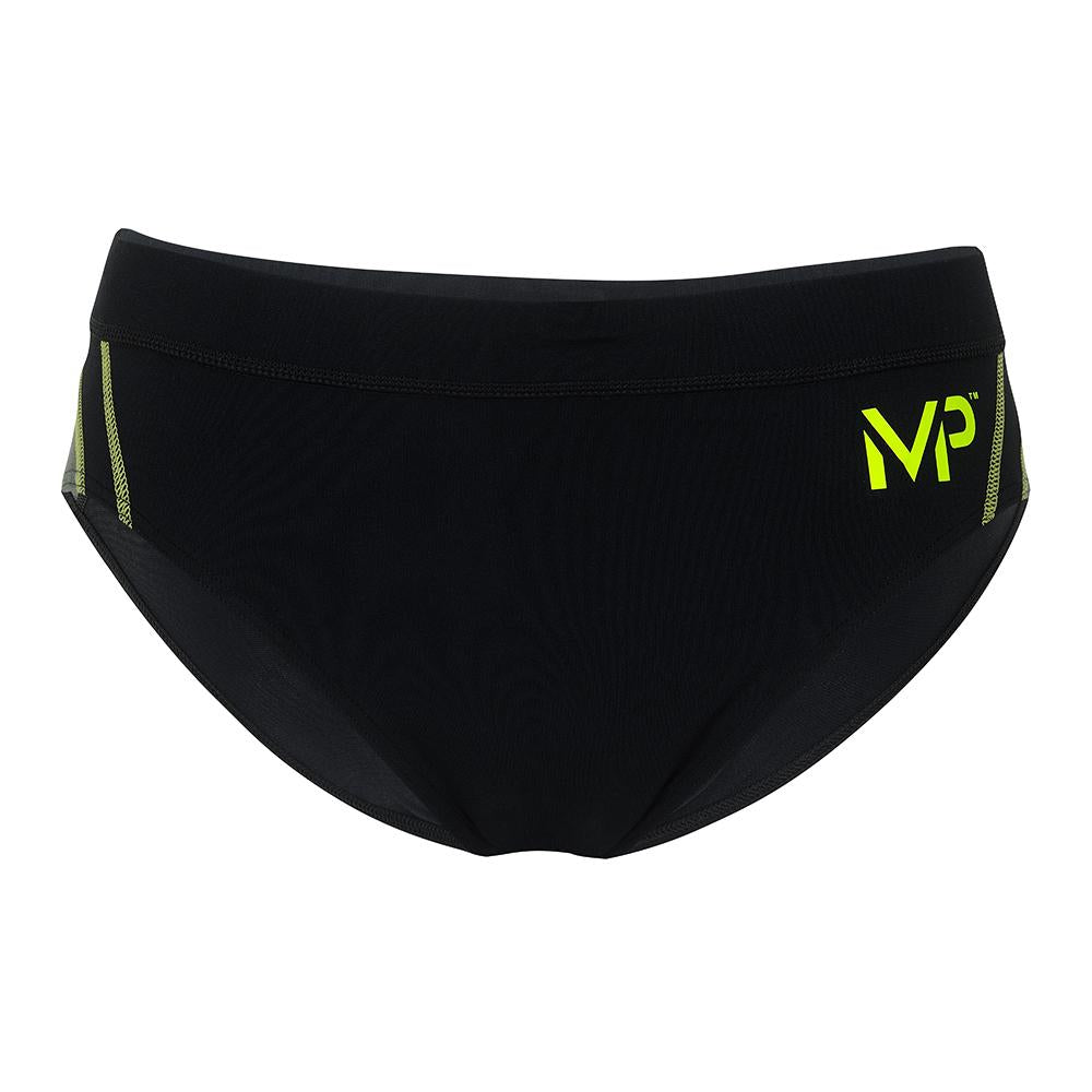 Michael Phelps Manu Brief - Black/Bright Green (SM 259 0131)