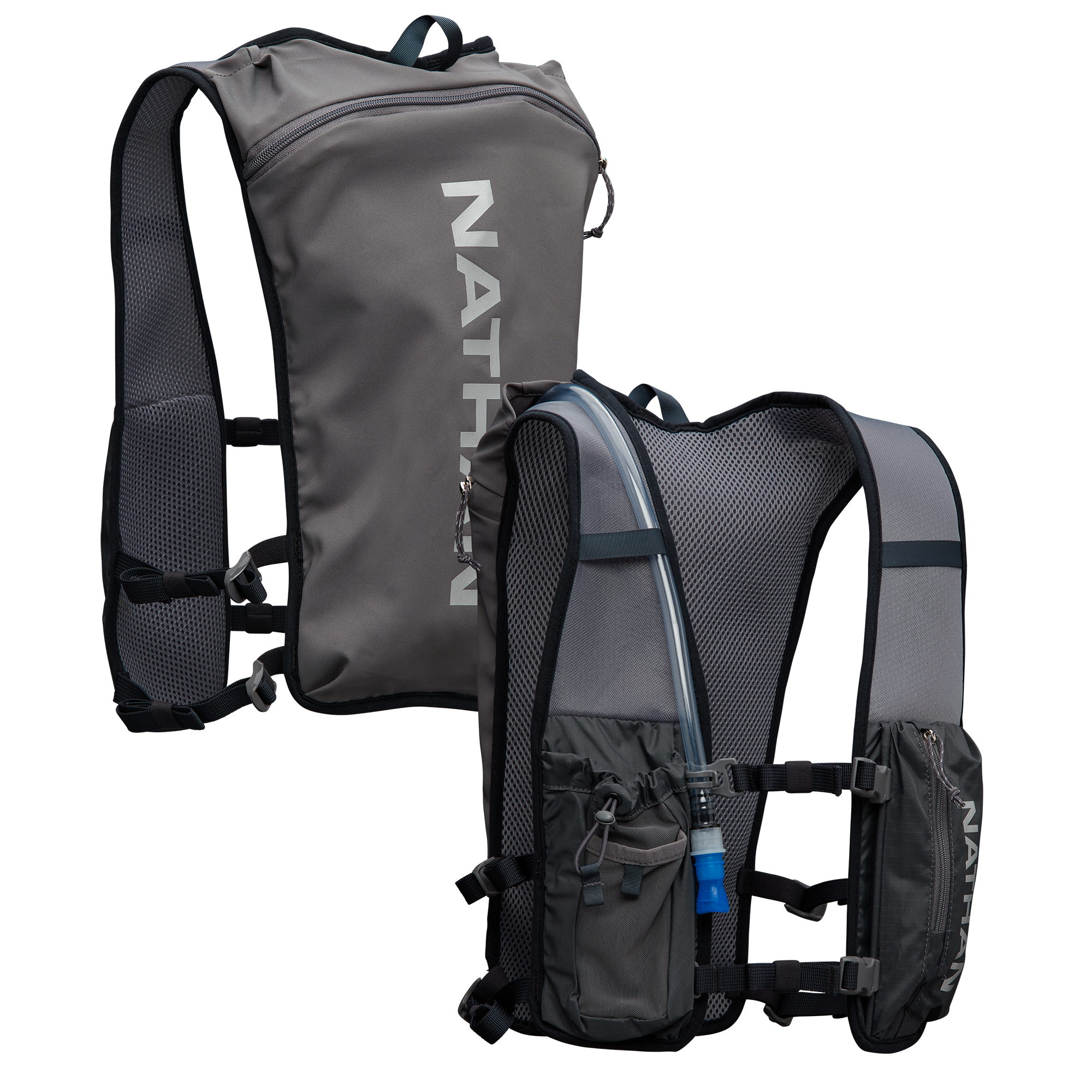 Nathan QuickStart 2.0 3L - Gravity Gray/Reflective Silver