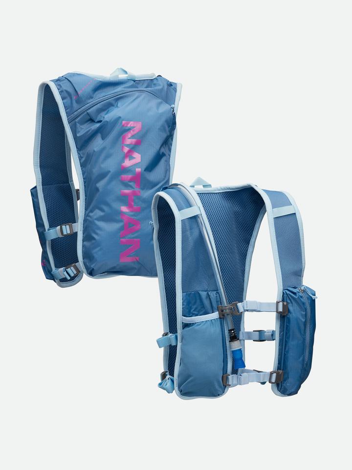 Nathan Quickstart 4L Race Pack- Quiet Harbor/Cerulean/Purple Cactus