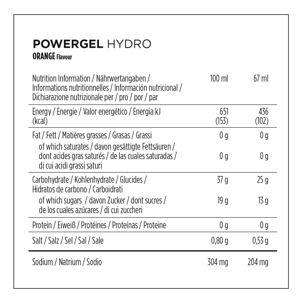 PowerBar PowerGel Hydro